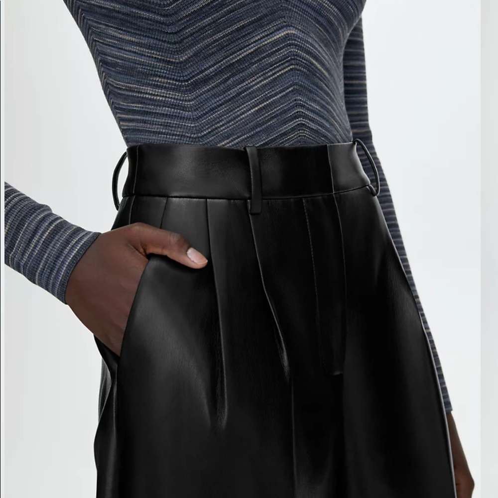 Aritzia Le Fou Leather Pants